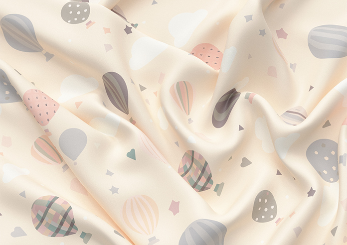 Balloon Festival, Soft Cream - Made to Measure Curtains - Image 4